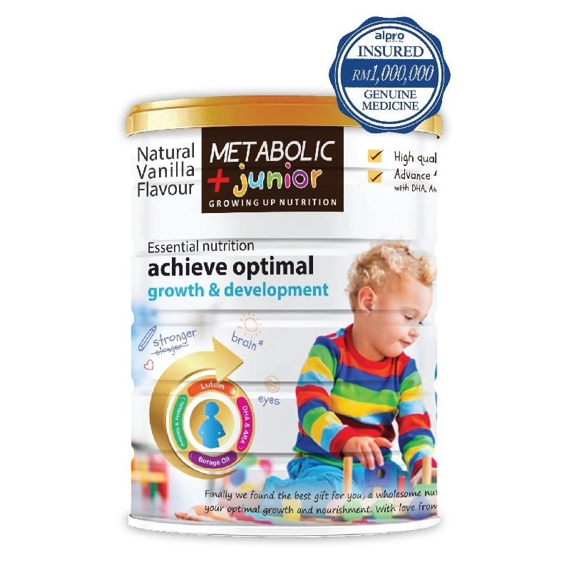 Metabolic+ Junior Growing Up Nutrition Milk Powder (Premium Goat Milk)