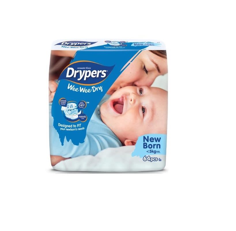 Drypers Wee Wee Dry NB64 (1 Pack)