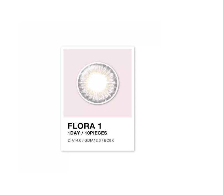 QUINLIVAN FLORA Daily Disposable Cosmetics Contact Lens (10pcs)