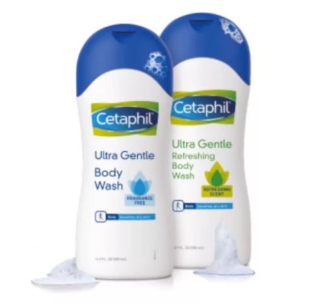 Cetaphil Ultra Gentle Body Wash Fragrance Free Refreshing