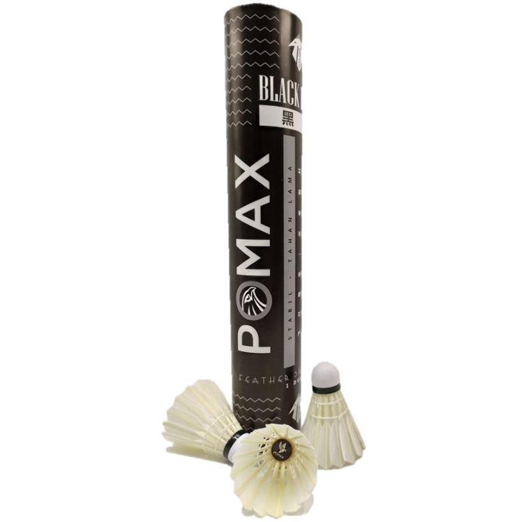 Pomax Black Hawk Badminton Shuttlecock