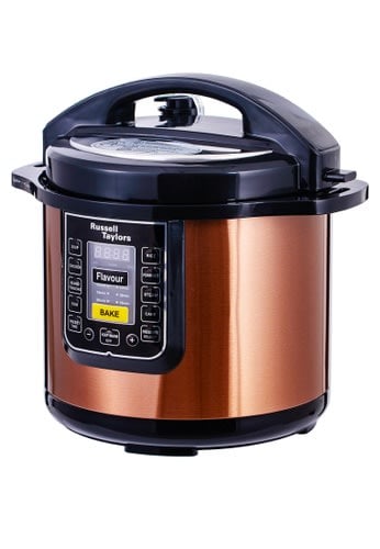 Russell Taylors Electric Pressure Cooker Non Stick Pot Multi Rice Cooker (12L) PC-12