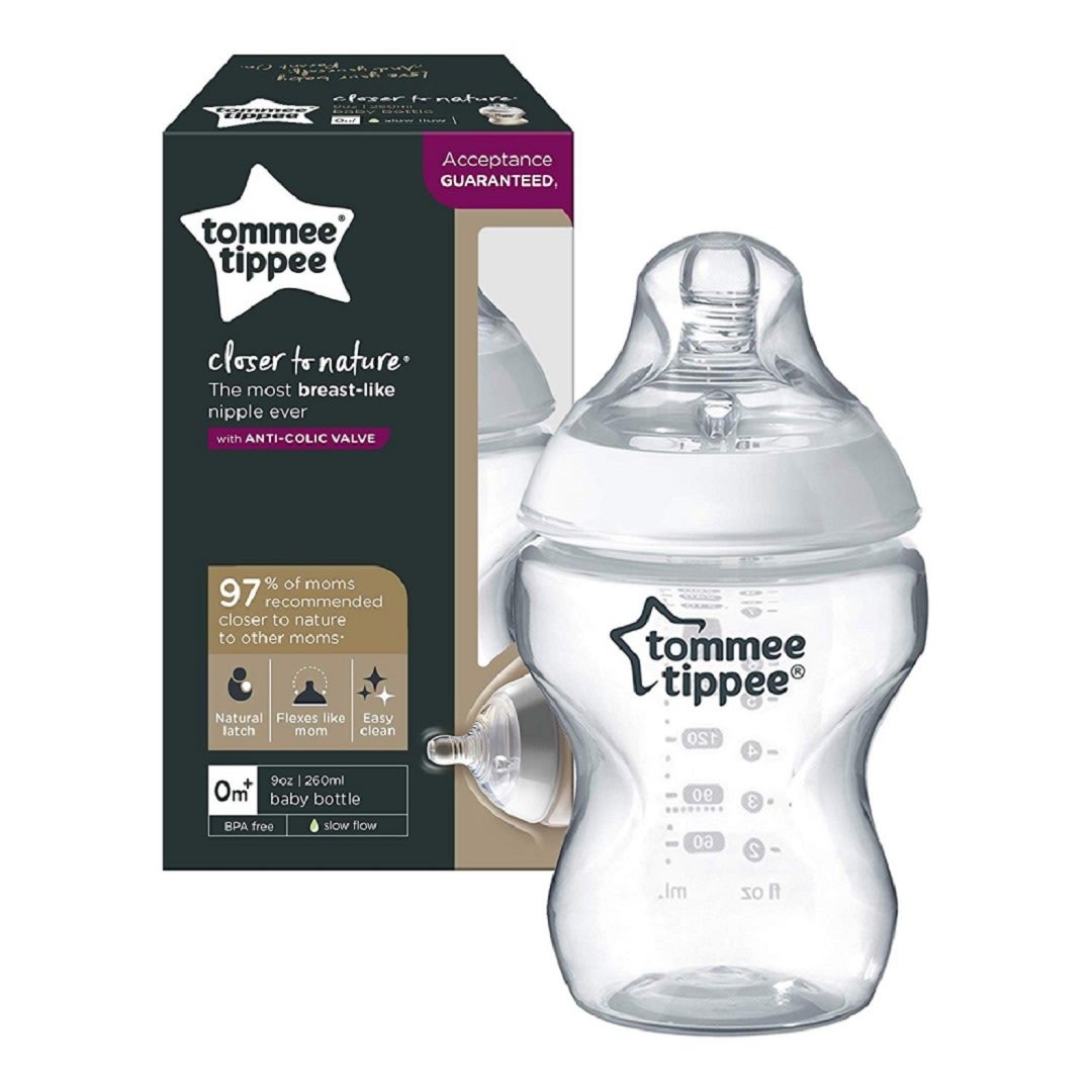 Tommee Tippee Newborn Bottle (9oz150ml)-1