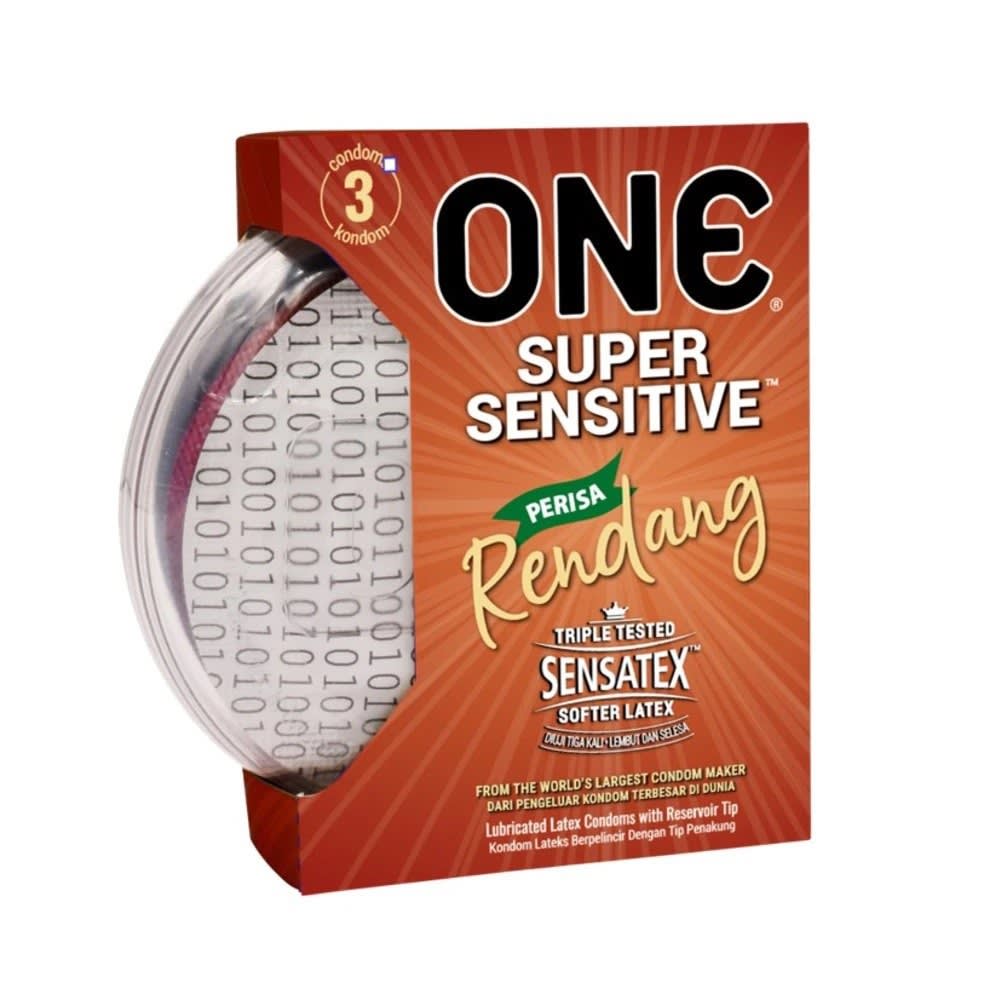 ONE Condoms – Super Sensitive Rendang (3pcs)