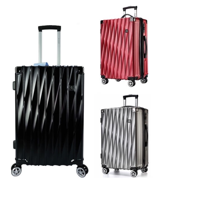 GiorX 2-in-1 Set (20 + 24) Elegant Expandable Anti-theft : Scratch Hard Case Travel Luggage - GXA2073