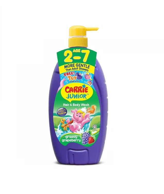 Carrie Junior Hair and Body Wash Groovy Grapeberry