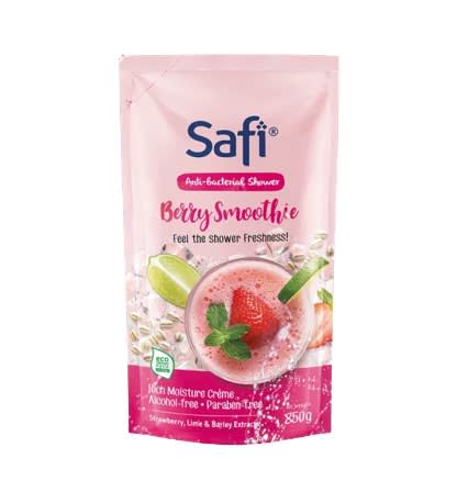 Safi Antibacterial Shower Cream Berry Smoothie