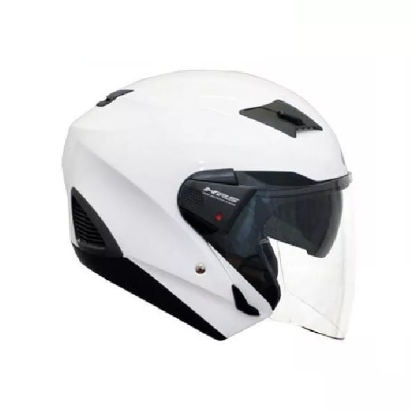 Solid White Givi m30.3 Double Visor Open Face Helmet