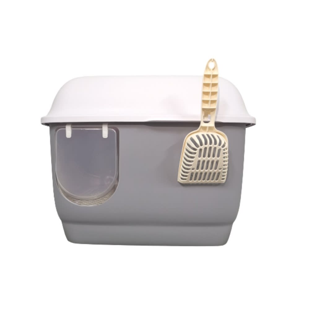 European Super Luxury Open Top Cat Litter Toilet Box with Door