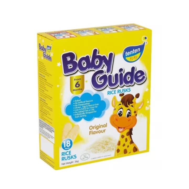 Tenten Baby Guide Original Flavor Rusks