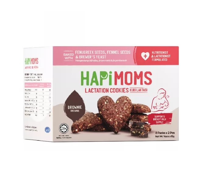 Hapi Moms Lactation Cookies Increase Breast Milk Supply