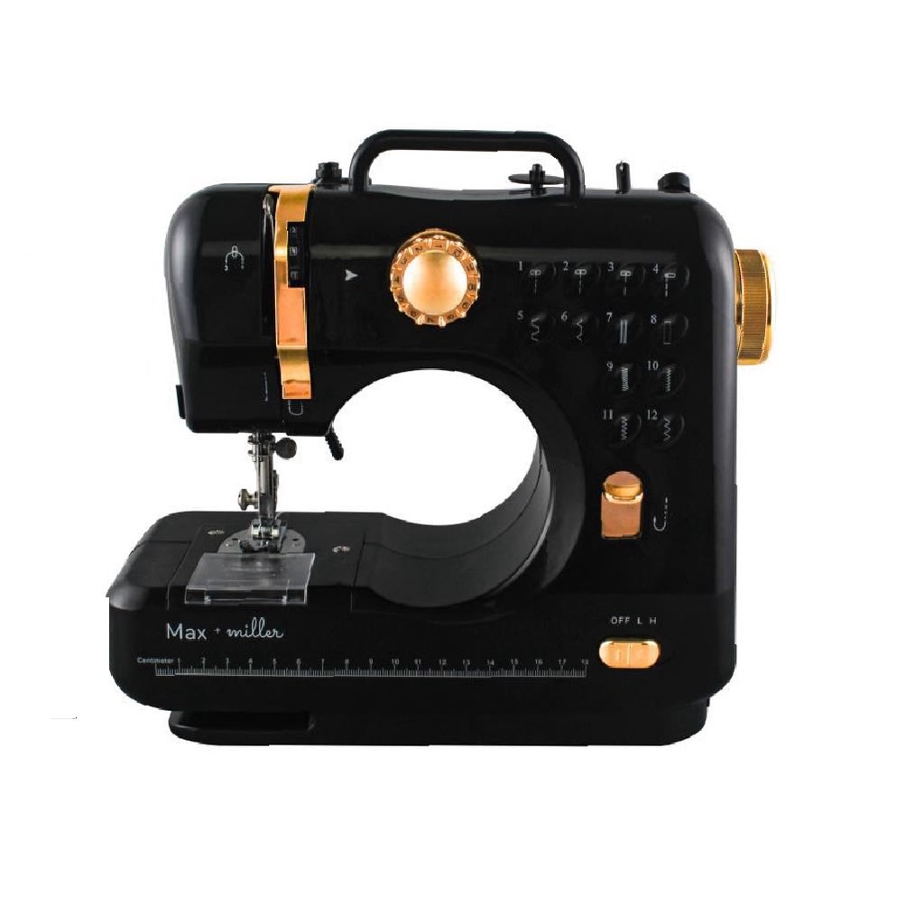 MAX + Miller Aurora SA20 Dual Speed 12 Stitch Patterns Sewing Machine