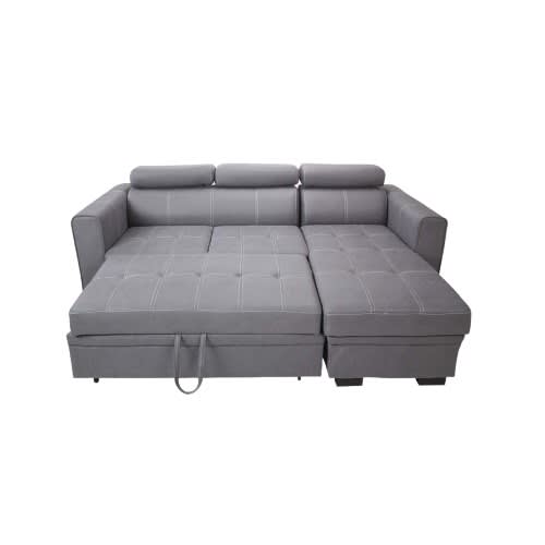 itchenZ 3 Seater Sofa Set L Shape Sofa Multifunctional Sofa Bed Storage Box
