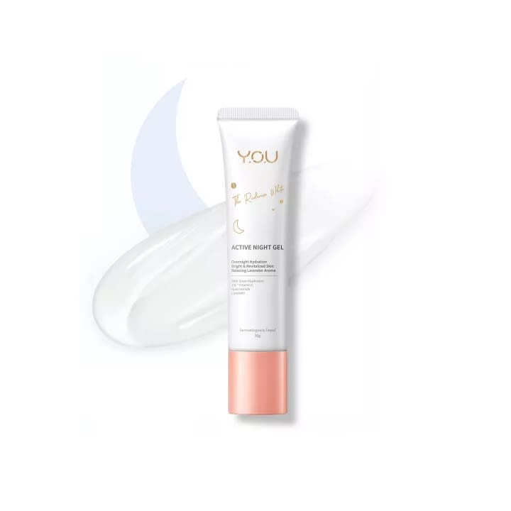 YOU The Radiance White Series Active Night Gel For Whitening Skin