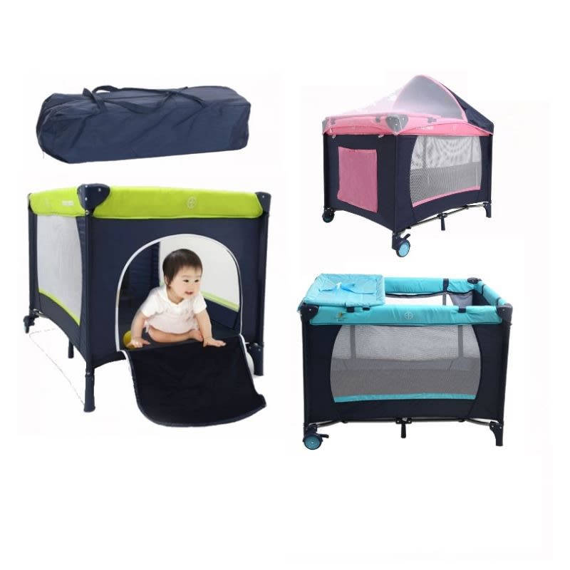 Travel Cot Infant Baby Playpen Portable Baby Cot