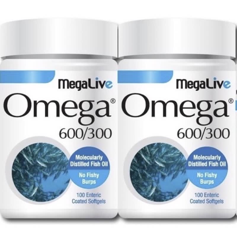 Megalive Omega 600/300 Fish Oil
