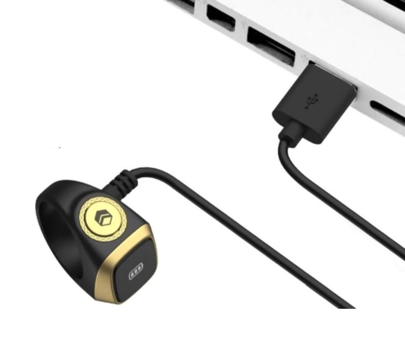 Zikr1 Lite USB Rechargeable Bluetooth Smart Tasbih Ring