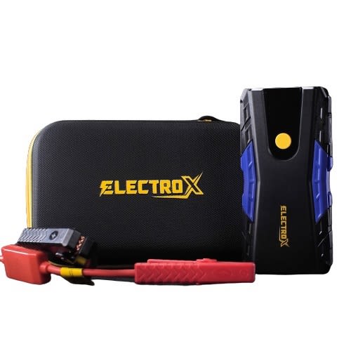 Electrox Power Bank Jump Starter Rechargeable Battery Portable Car Jumper Kereta Jump Start Emergency LED 10000MAH