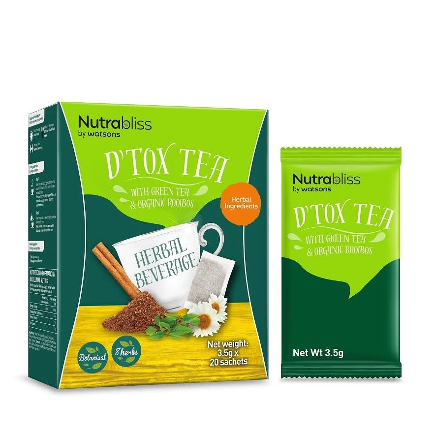 NUTRABLISS OLEH WATSONS D'tox Tea [20s]