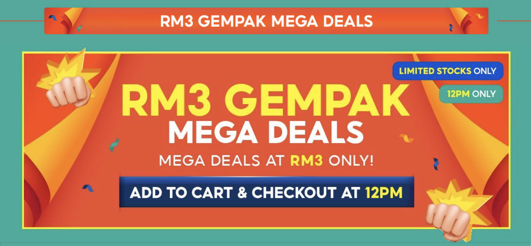 Shopee 3.3 Mega Shopping Sale 2023 - Tawaran Hebat