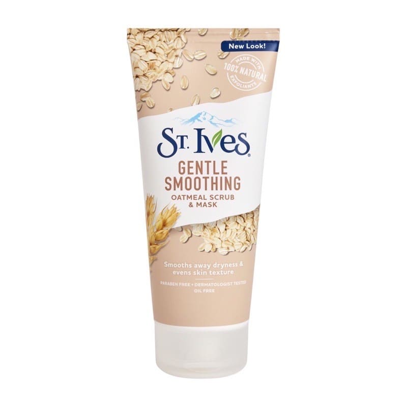 st ives smoothing oat scrub