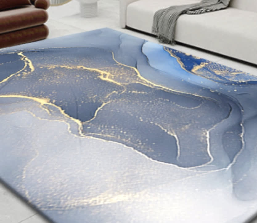 3D Crystal Velvet Carpet