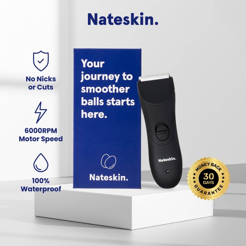 Nateskin Electric Body & Pubic Hair Trimmer Harga & Review / Ulasan