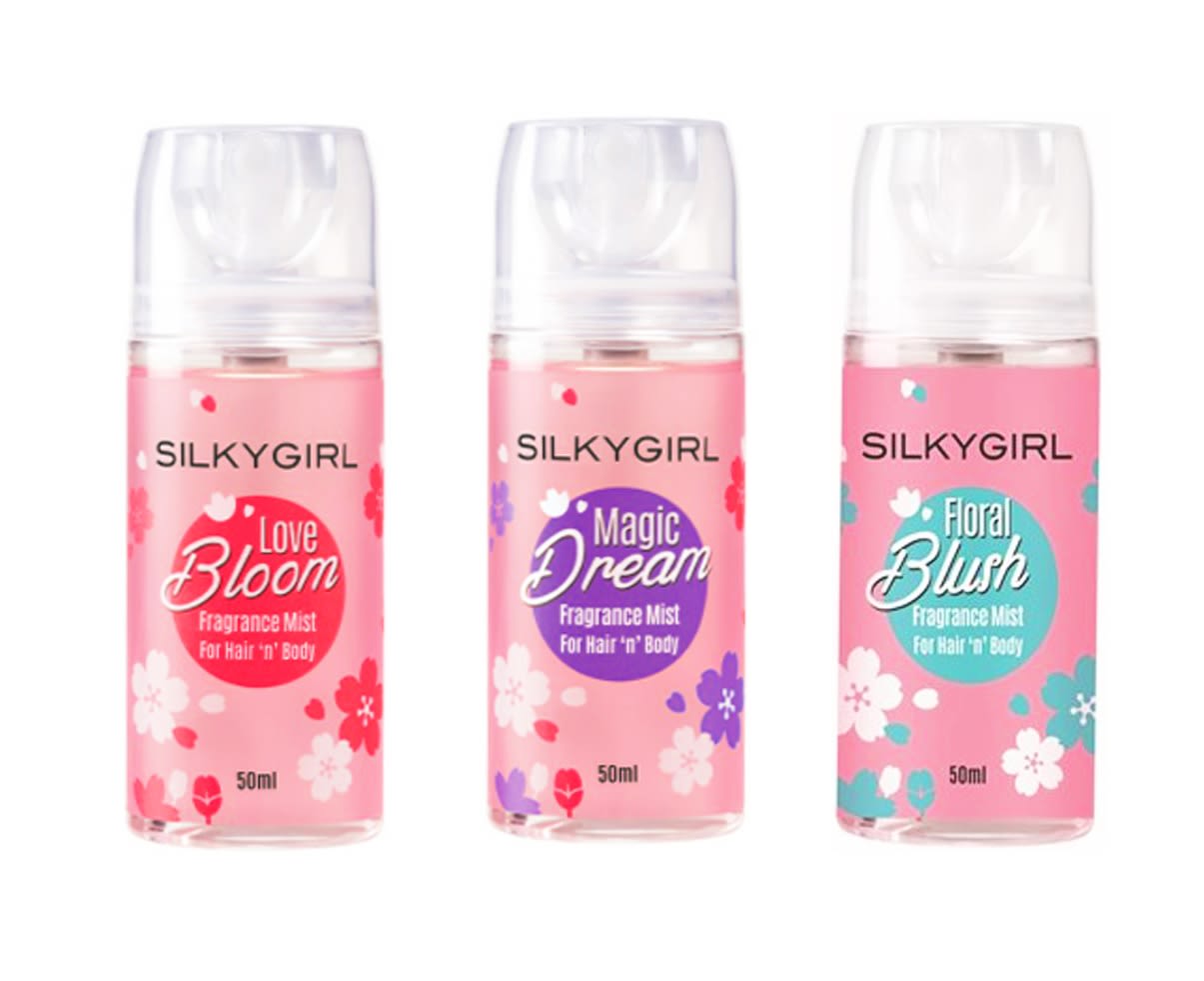 SilkyGirl Fragrance Mist for Hair Body