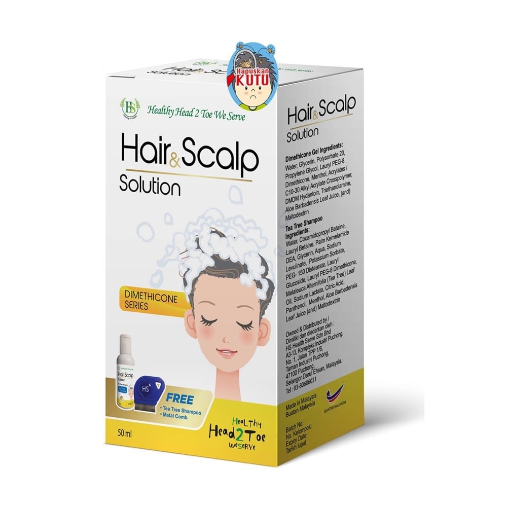 HS Hair & Scalp Solution 2 In 1 50ml