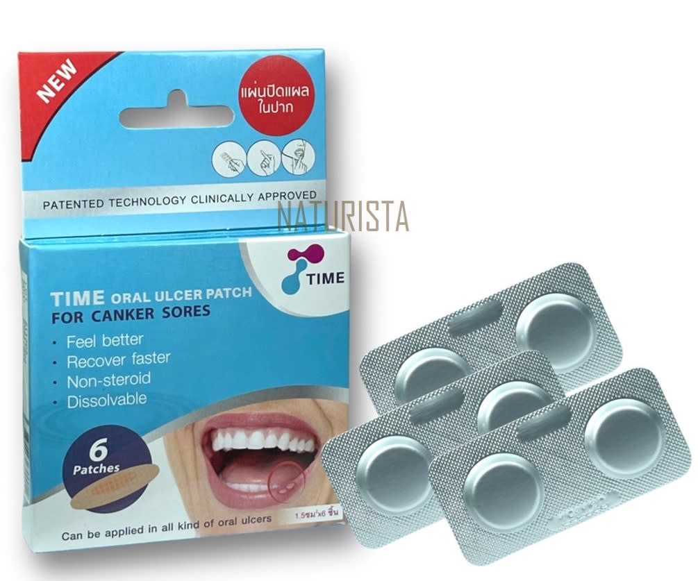 TIME Oral Ulcer Patch