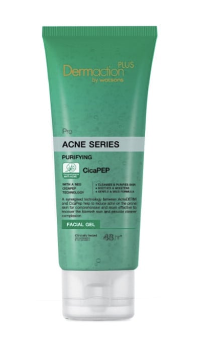 Dermaction Plus By Watsons Pro Acne Purifying Facial Gel (100ml)
