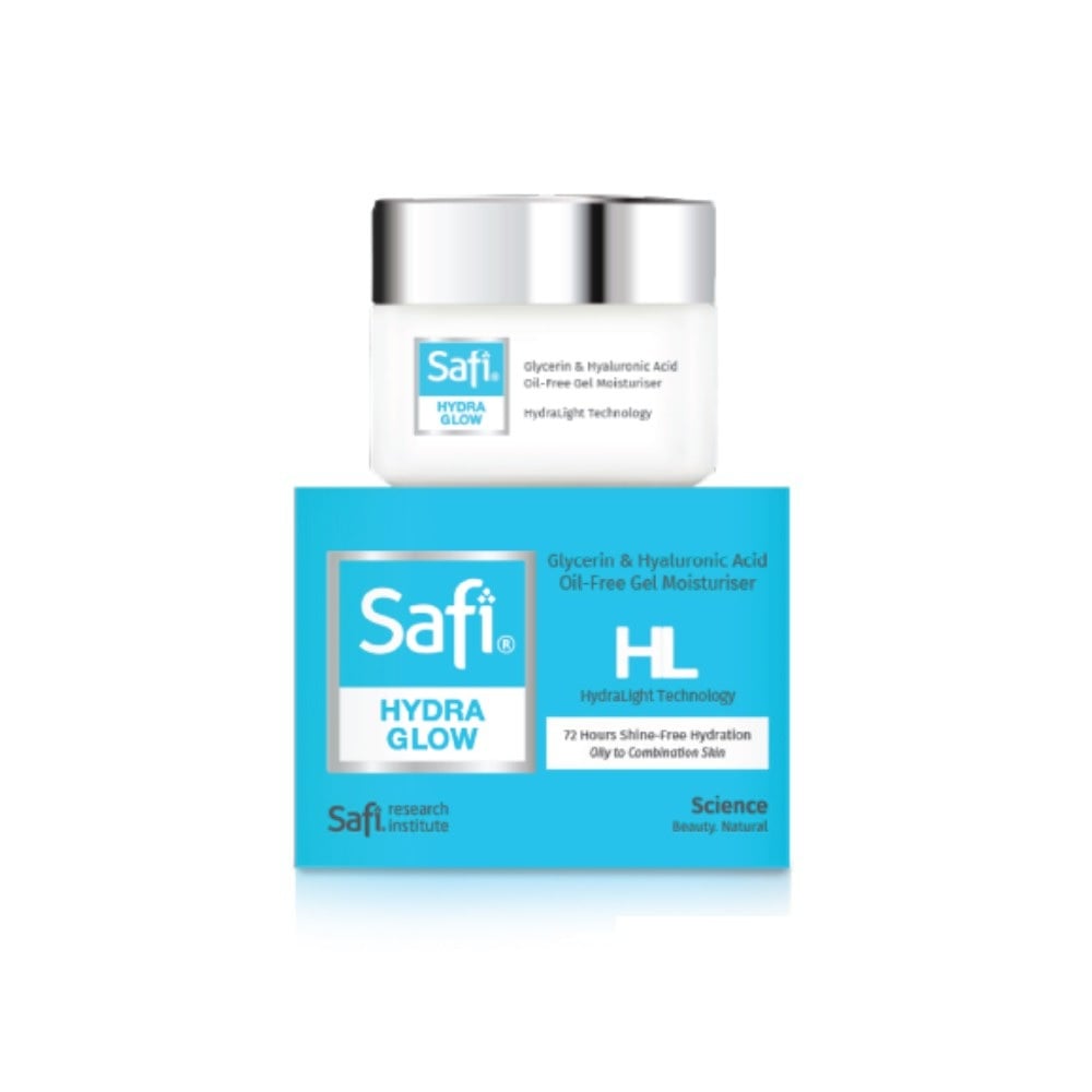 Safi Hydra Glow Hydralight Glycerin & Hyaluronic Acid Oil-Free Gel Moisturiser