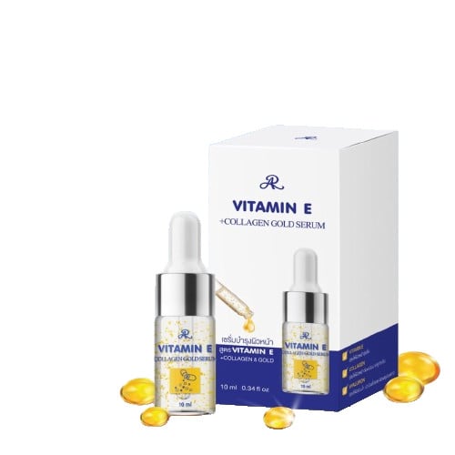 AR Vitamin E +Collagen Gold Face Serum