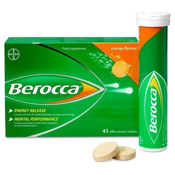 Berocca Vitamin B+C Orange Effervescent Tablet