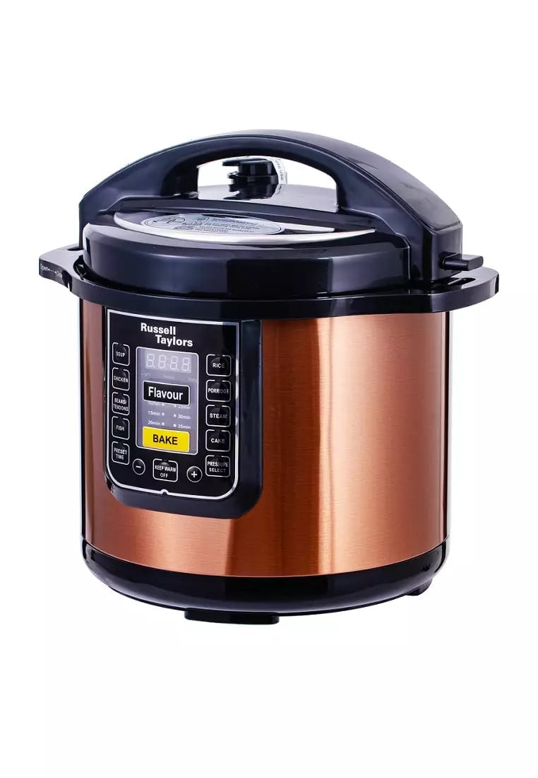 Russell Taylors Pressure Cooker Stainless Steel Pot PC-60 Rice Cooker (6L)