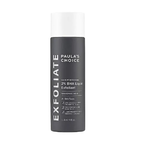 Paula's Choice Skin Perfecting 2% BHA Salicylic Acid Liquid Exfoliant Toner