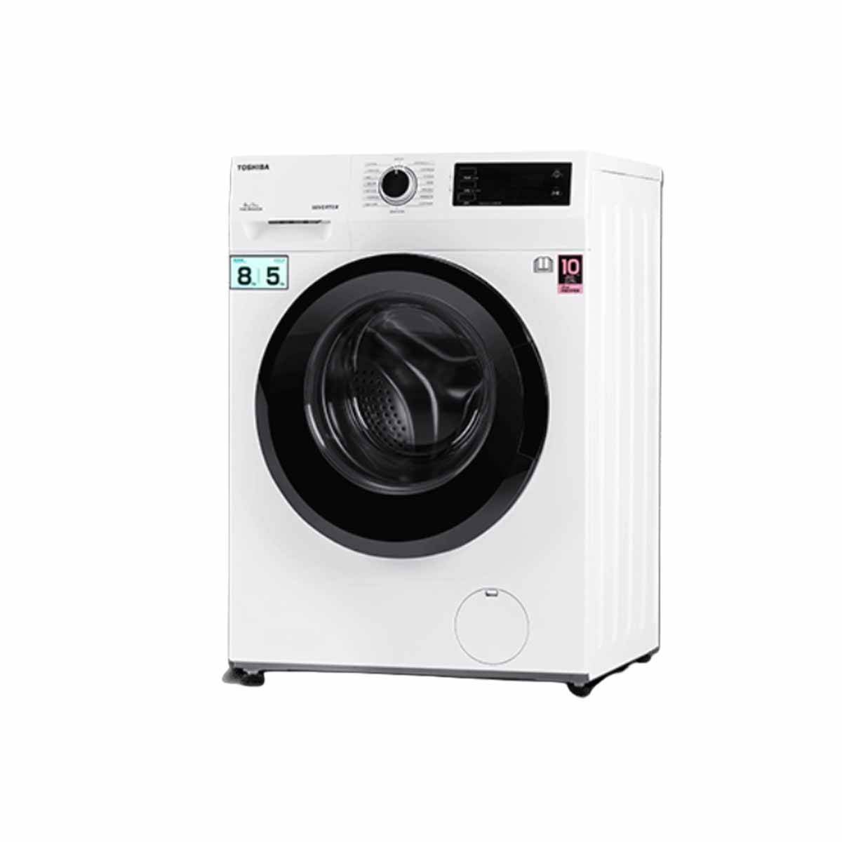 Toshiba Washer Dryer 8kg/5kg Inverter Front Load Washing Machine