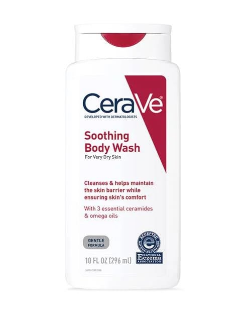 cerave soothing body wash
