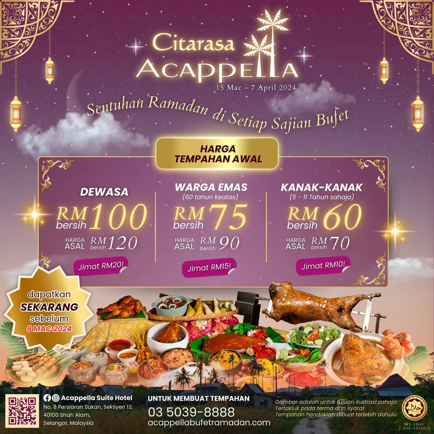 Acapella Hotel ramadan 2024