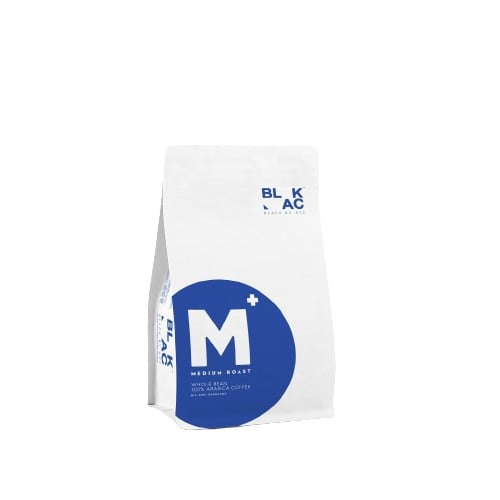BLKAC M+ Coffee Bean 250G | 100% Arabica |  Medium Roasted (Coarse)