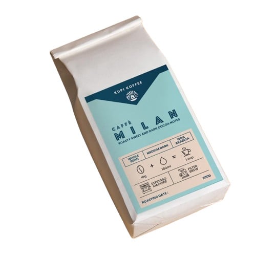 Kupi Koffee Milan Blend Roasted Coffee Beans