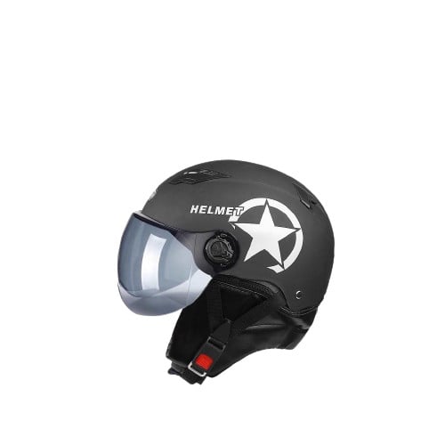 Harley Style Helmet Half Face Motorcycle Helmet with Visor