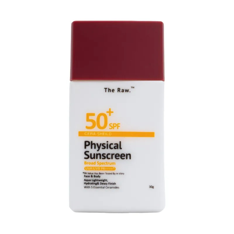 The Raw. Cera-Shield Physical Sunscreen