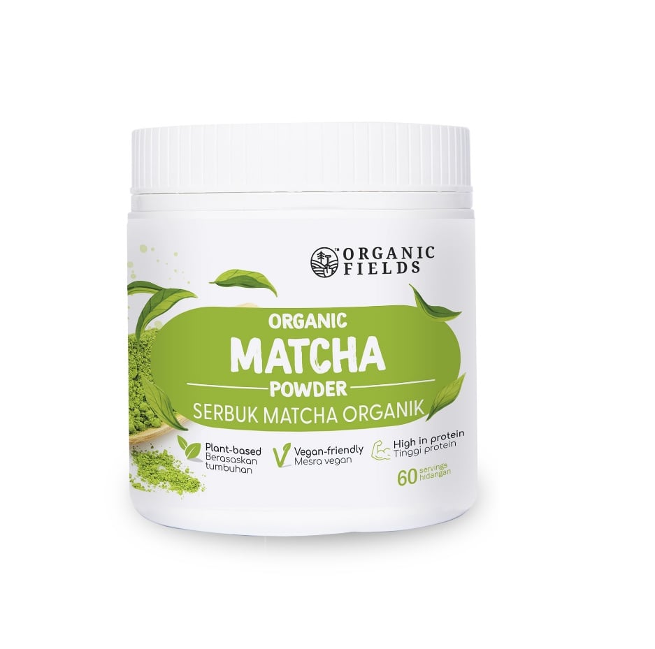 ORGANIC FIELDS Organic Matcha Powder (120g)