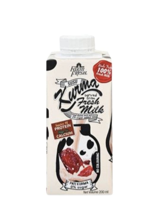 Farm Fresh UHT Kurma Milk 200ml x 24 Packs