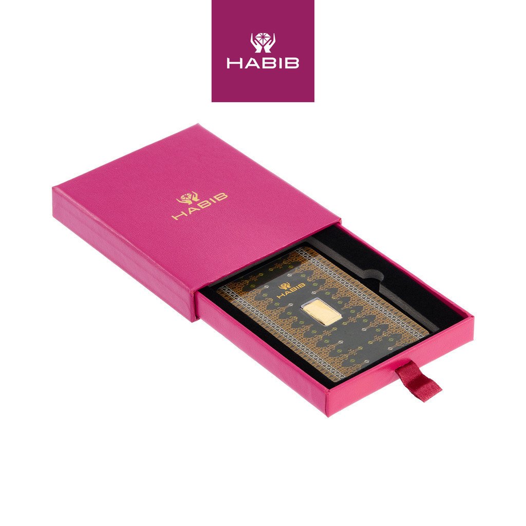 HABIB 0.5g 999.9 Gold Bar (Songket) - Accredited By London Bullion Market Association