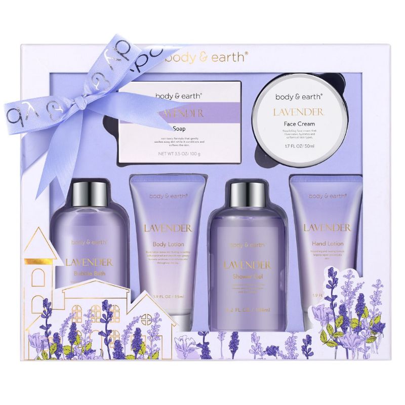 Body & Earth Spa Gift Sets With Lavender