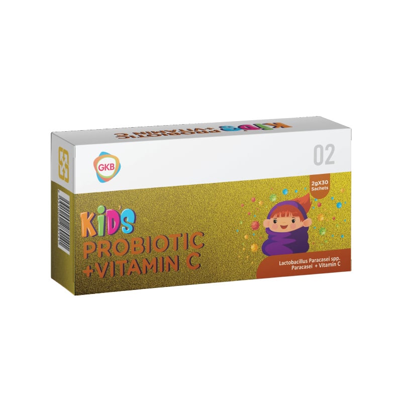 GKB Kids Probiotic+Vitamin C For Your Child's Immunity