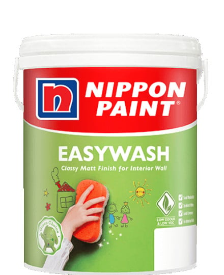 Nippon Paint EasyWash Vinilex Water Based Matt Interior Paint