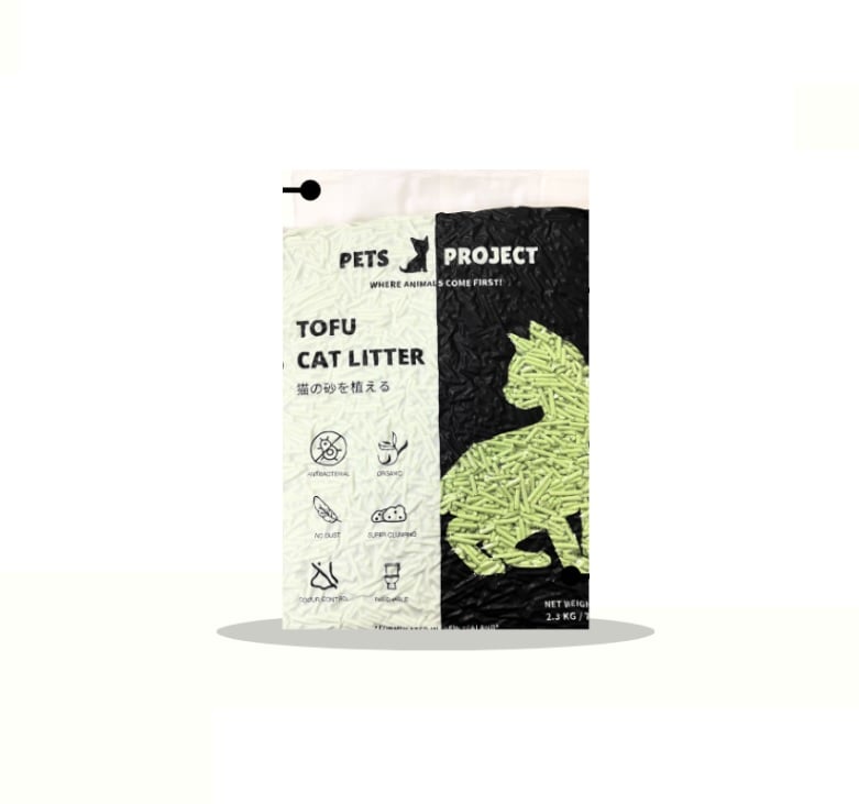 Premium Super Clumping Cat Litter Tofu San